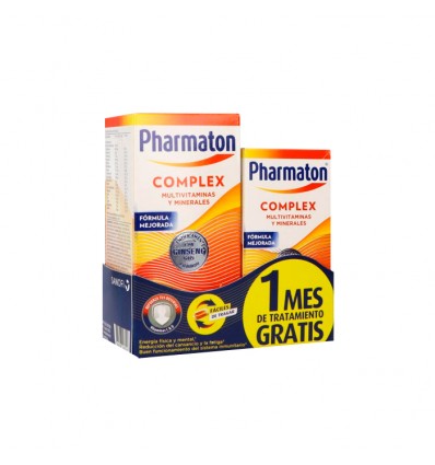 Pack de vitaminas Pharmaton Complex 100 comprimidos + 30