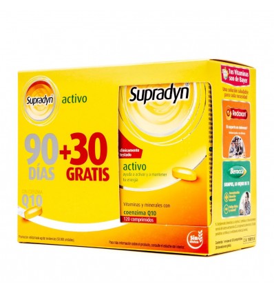 Pack vitaminas Supradyn Activo 90 + 30 comprimidos